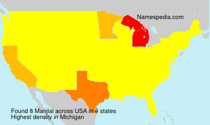 Surname Manjlai in USA Surname Manjlai in USA