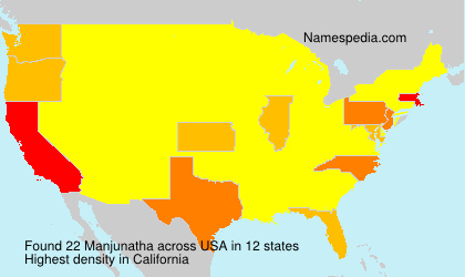 Surname Manjunatha in USA Surname Manjunatha in USA
