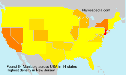 Surname Manlapig in USA Surname Manlapig in USA