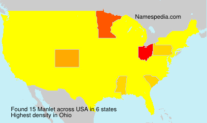 Surname Manlet in USA Surname Manlet in USA