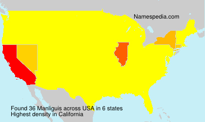 Surname Manliguis in USA Surname Manliguis in USA