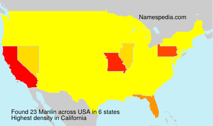 Surname Manlin in USA Surname Manlin in USA