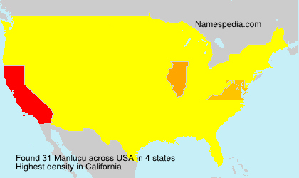 Surname Manlucu in USA Surname Manlucu in USA