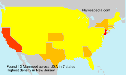 Surname Manmeet in USA Surname Manmeet in USA