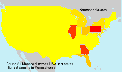 Surname Mannozzi in USA Surname Mannozzi in USA