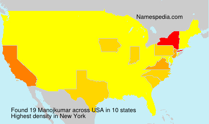 Surname Manojkumar in USA Surname Manojkumar in USA