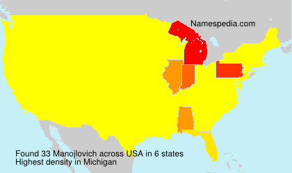 Surname Manojlovich in USA Surname Manojlovich in USA