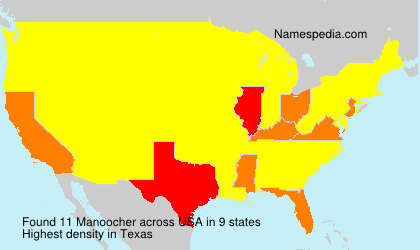 Surname Manoocher in USA Surname Manoocher in USA