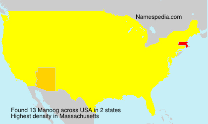 Surname Manoog in USA Surname Manoog in USA