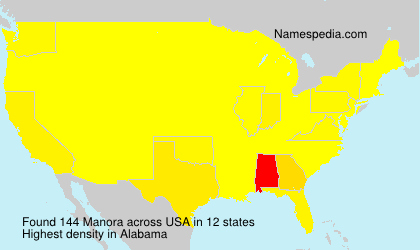 Surname Manora in USA Surname Manora in USA