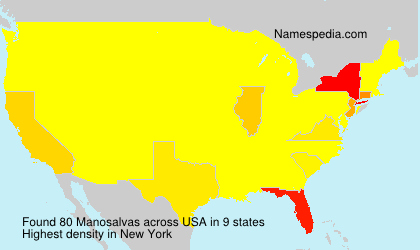 Surname Manosalvas in USA Surname Manosalvas in USA