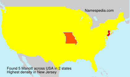 Surname Manott in USA Surname Manott in USA