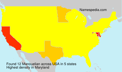 Surname Manouelian in USA Surname Manouelian in USA