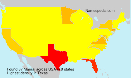 Surname Manraj in USA Surname Manraj in USA