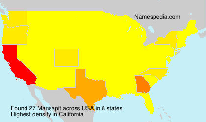Surname Mansapit in USA Surname Mansapit in USA