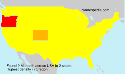 Surname Manseth in USA Surname Manseth in USA