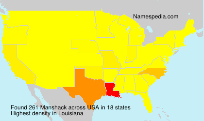 Surname Manshack in USA Surname Manshack in USA