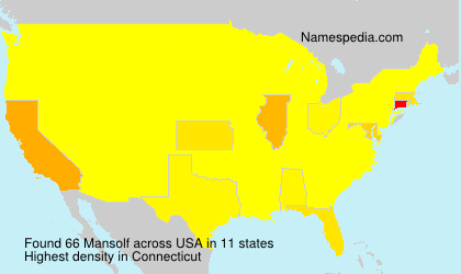 Surname Mansolf in USA Surname Mansolf in USA