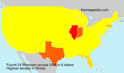 Surname Manssen in USA Surname Manssen in USA