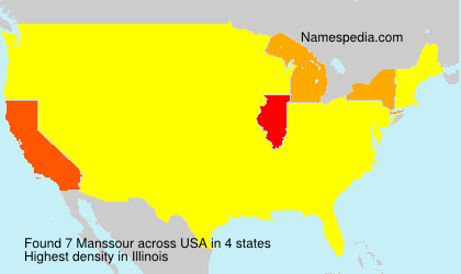Surname Manssour in USA Surname Manssour in USA