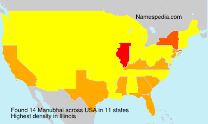 Surname Manubhai in USA Surname Manubhai in USA