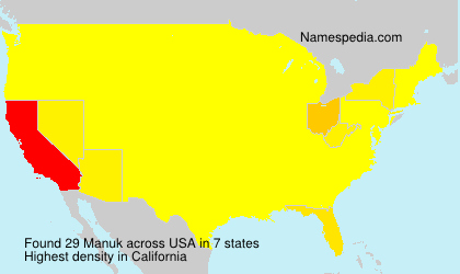 Surname Manuk in USA Surname Manuk in USA