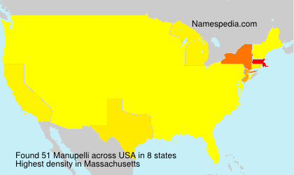 Surname Manupelli in USA Surname Manupelli in USA