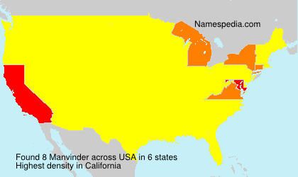 Surname Manvinder in USA Surname Manvinder in USA