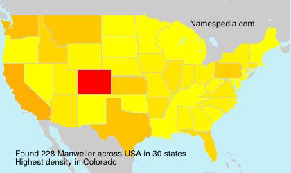 Surname Manweiler in USA Surname Manweiler in USA