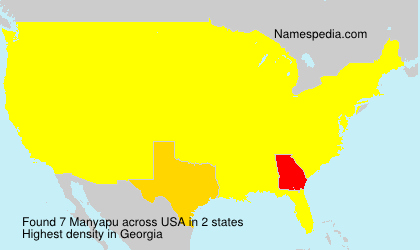 Surname Manyapu in USA Surname Manyapu in USA