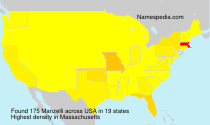 Surname Manzelli in USA Surname Manzelli in USA