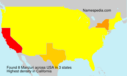 Surname Manzuri in USA Surname Manzuri in USA