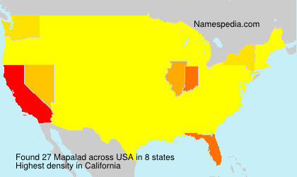 Surname Mapalad in USA Surname Mapalad in USA