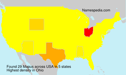 Surname Mapus in USA Surname Mapus in USA
