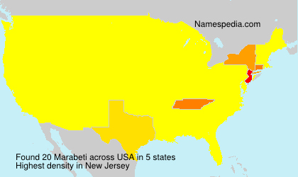 Surname Marabeti in USA Surname Marabeti in USA