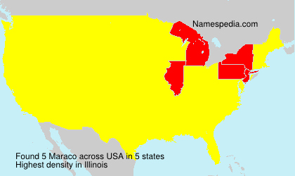 Surname Maraco in USA Surname Maraco in USA
