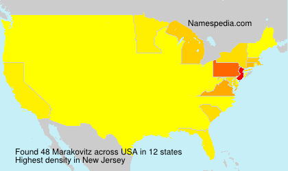 Surname Marakovitz in USA Surname Marakovitz in USA