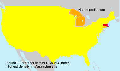 Surname Maranci in USA Surname Maranci in USA