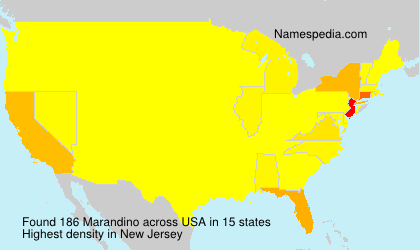 Surname Marandino in USA Surname Marandino in USA