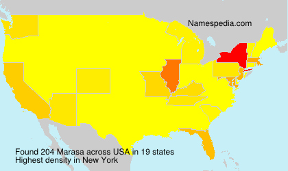 Surname Marasa in USA