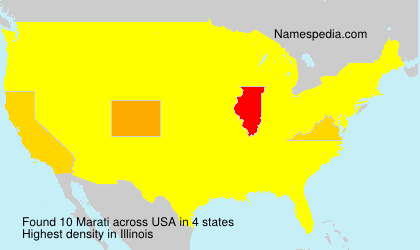 Surname Marati in USA Surname Marati in USA