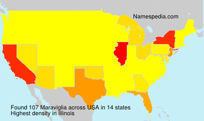 Surname Maraviglia in USA Surname Maraviglia in USA