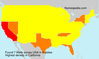 Surname Marb in USA Surname Marb in USA