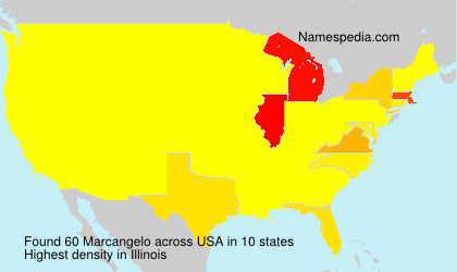 Surname Marcangelo in USA Surname Marcangelo in USA