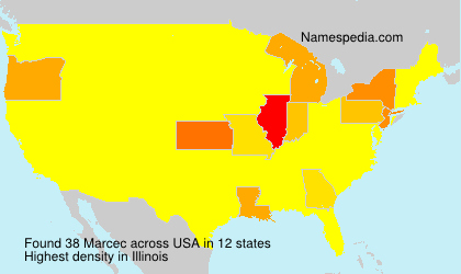 Surname Marcec in USA Surname Marcec in USA