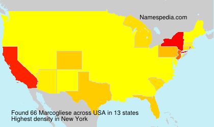 Surname Marcogliese in USA Surname Marcogliese in USA