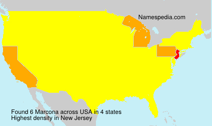 Surname Marcona in USA Surname Marcona in USA