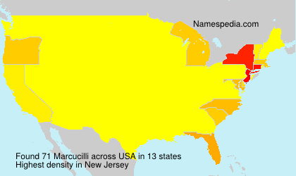 Surname Marcucilli in USA Surname Marcucilli in USA