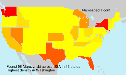 Surname Marczynski in USA Surname Marczynski in USA