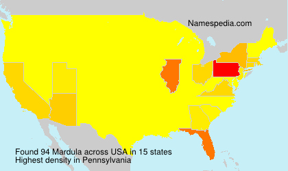 Surname Mardula in USA Surname Mardula in USA